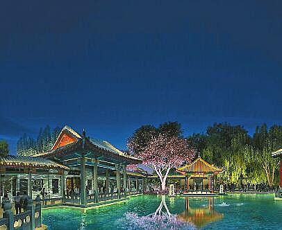 濟南一湖一環景觀照明工程